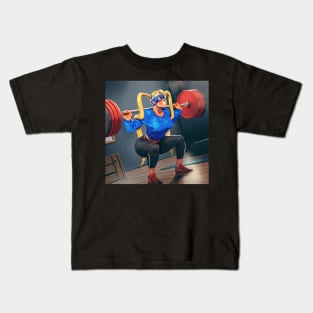 R. Mika squats Kids T-Shirt